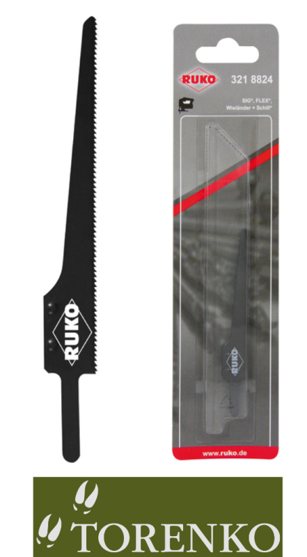 Karosserie-Sägeblätter SIG-Aufnahme 24Tpi RUKO 8824 (VPE: 5Stk.)